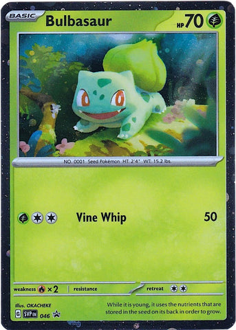Bulbasaur (046) (Cosmos Holo) [Scarlet &amp; Violet: Black Star Promos] 