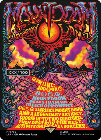 Mount Doom (Borderless Poster) (Serialized) [The Lord of the Rings: Tales of Middle-Earth] 