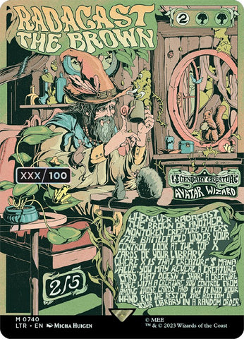 Radagast the Brown (Borderless Poster) (Serialized) [The Lord of the Rings: Tales of Middle-Earth] 