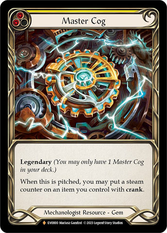 Master Cog [EVO000] ​​(Bright Lights) Cold Foil 