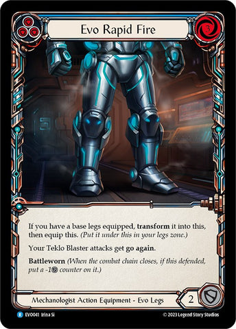 Evo Rapid Fire [EVO041] (Bright Lights) Cold Foil 