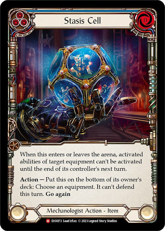 Stasis Cell [EVO073] (Bright Lights) Rainbow Foil 