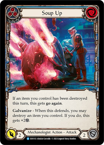 Soup Up (Blue) [EVO113] (Bright Lights) Rainbow Foil 