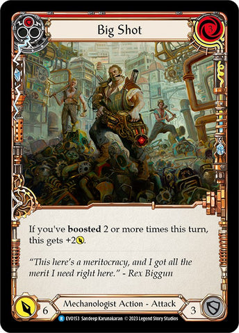 Big Shot [EVO153] (Bright Lights) Rainbow Foil 