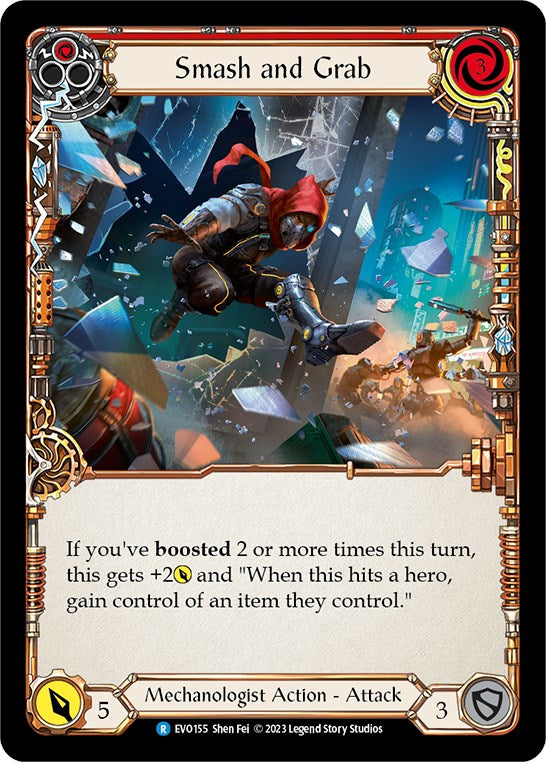 Smash and Grab [EVO155] (Bright Lights) Rainbow Foil 