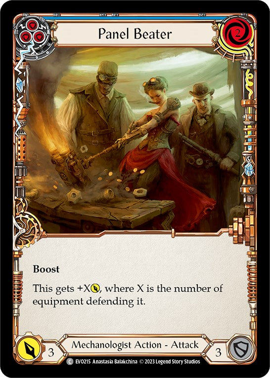 Panel Beater (Blue) [EVO215] (Bright Lights) Rainbow Foil 