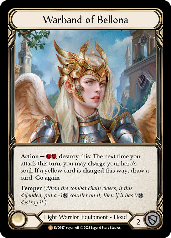 Warband of Bellona [EVO247] (Bright Lights) Rainbow Foil 