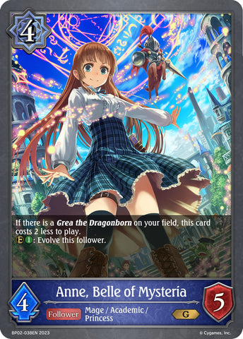 Anne, Belle of Mysteria (BP02-038EN) [Reign of Bahamut] 