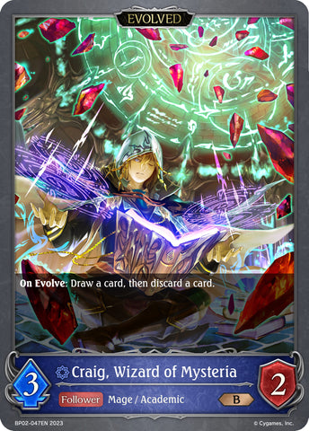 Craig, Wizard of Mysteria (BP02-047EN) [Reign of Bahamut] 