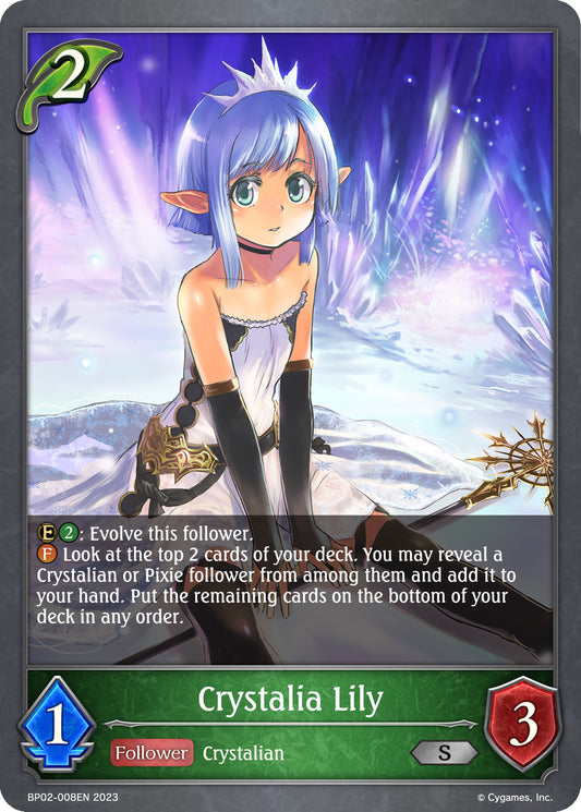 Crystalia Lily (BP02-008EN) [Reign of Bahamut]