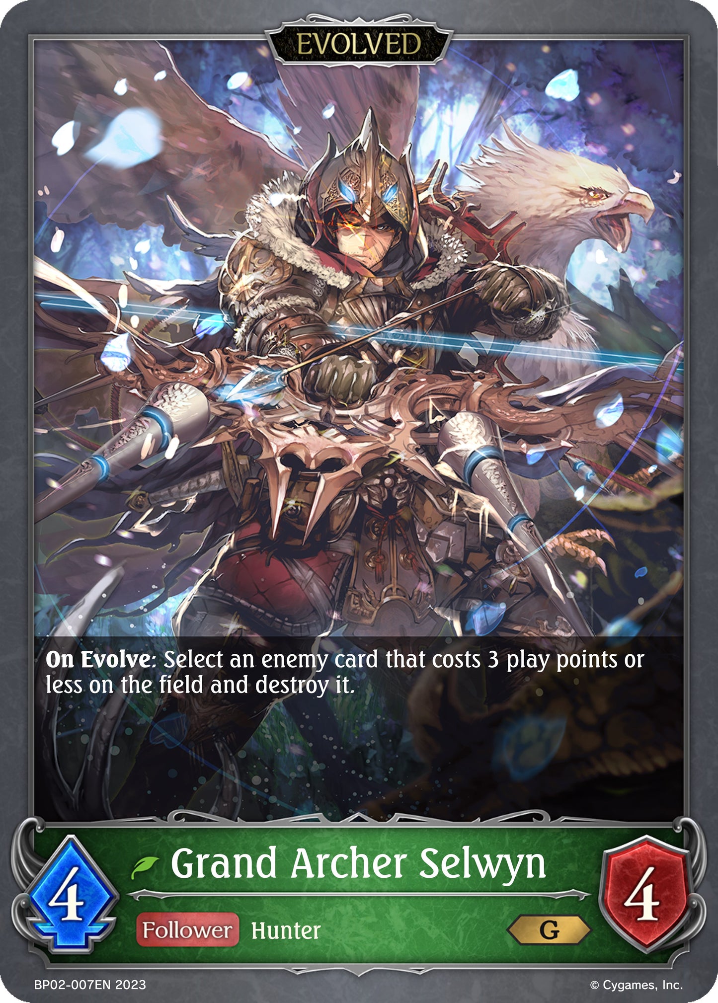 Grand Archer Selwyn (BP02-007EN) [Reign of Bahamut]