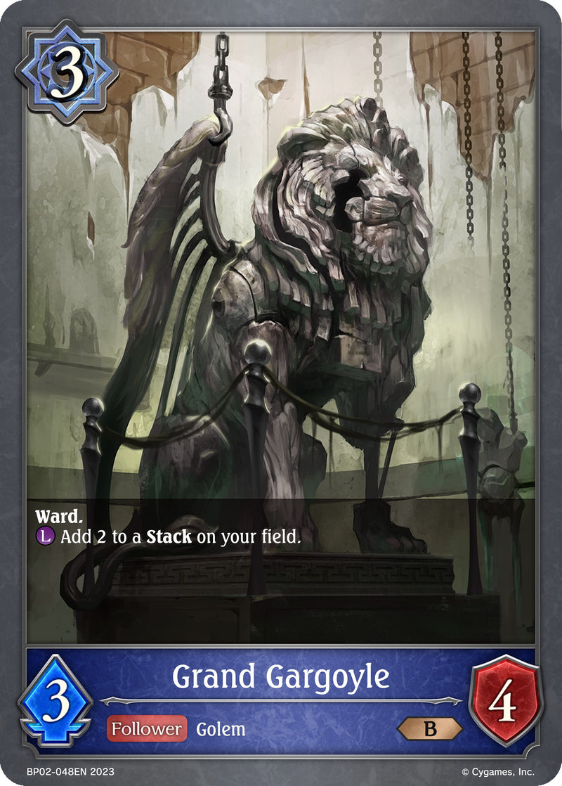 Grand Gargoyle (BP02-048EN) [Reign of Bahamut]