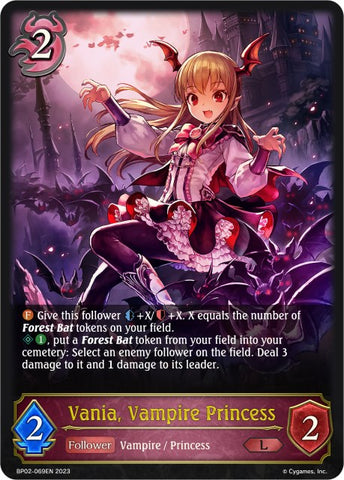 Vania, Vampire Princess (BP02-069EN) [Reign of Bahamut] 