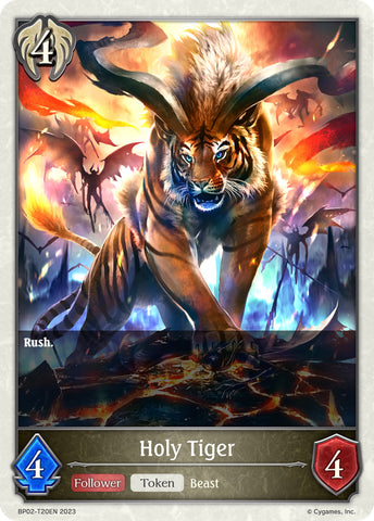 Holy Tiger (BP02-T20EN) [Reign of Bahamut] 