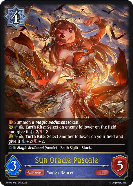 Sun Oracle Pascale (BP02-037EN) [Reign of Bahamut]