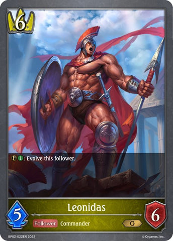 Leonidas (BP02-022EN) [Reign of Bahamut] 
