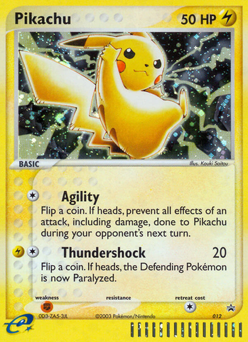 Pikachu (012) [Nintendo: Black Star Promos] 