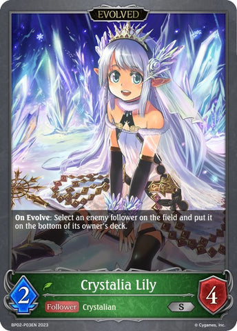 Crystalia Lily (BP02-P03EN) [Reign of Bahamut] 