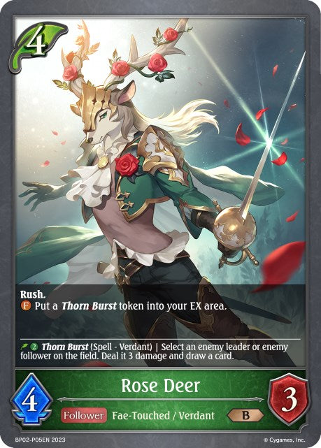 Rose Deer (BP02-P05EN) [Reign of Bahamut]