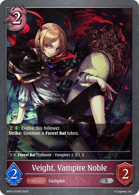 Veight, Vampire Noble (BP02-P22EN) [Reign of Bahamut]