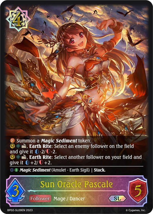 Sun Oracle Pascale (BP02-SL09EN) [Reign of Bahamut]