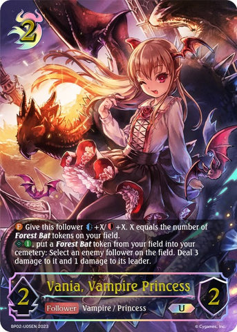 Vania, Vampire Princess (BP02-U05EN) [Reign of Bahamut] 