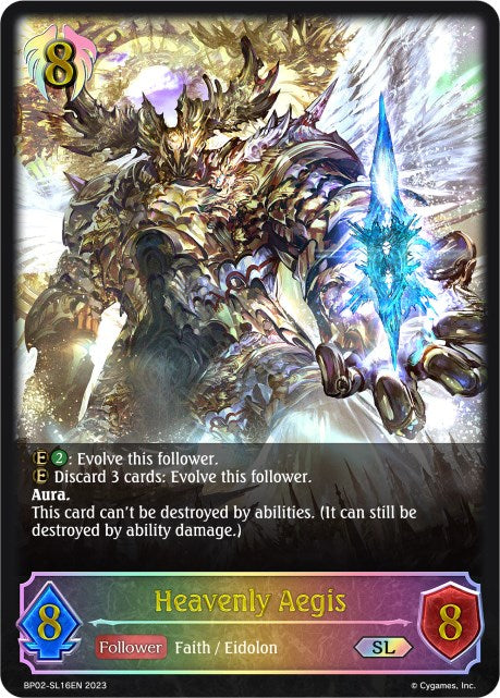 Heavenly Aegis (BP02-SL16EN) [Reign of Bahamut]