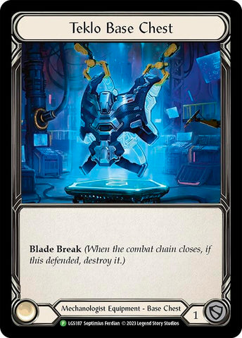 Teklo Base Chest [LGS187] (Promo) Cold Foil 