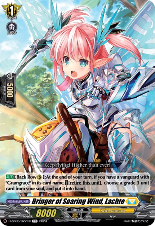 Bringer of Soaring Wind, Lachte (D-SS06/022EN) [Trial Deck 6: Resonance of Thunder Dragon]