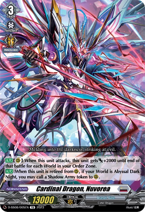 Cardinal Dragon, Nuvorea (D-SS08/005EN) [D-SS05: Festival Booster 2023] 