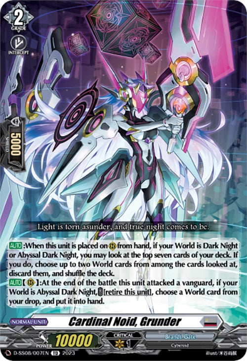 Caradinal Noid, Grunder (D-SS08/007EN) [D-SS05: Festival Booster 2023] 