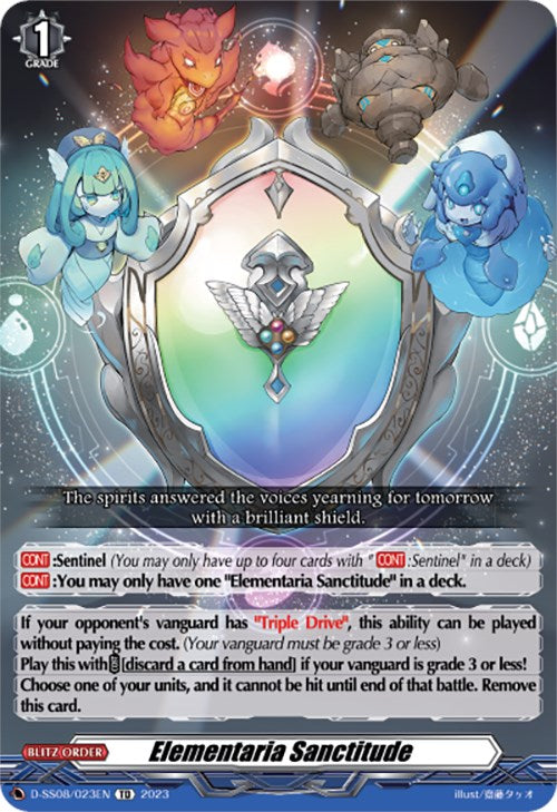 Elementaria Sanctitude (D-SS08/023EN) [D-SS05: Festival Booster 2023] 