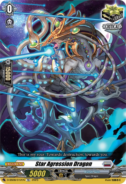 Star Aggression Dragon (D-SS08/012EN) [D-SS05: Festival Booster 2023] 