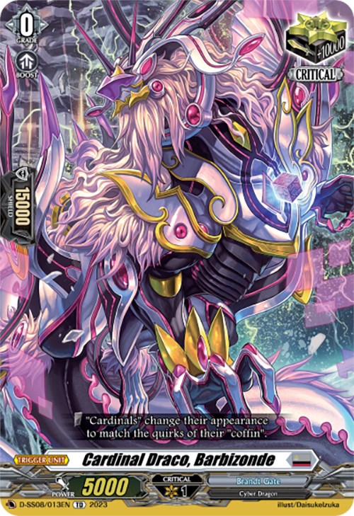 Cardinal Draco, Barbizonde (D-SS08/013EN) [D-SS05: Festival Booster 2023] 