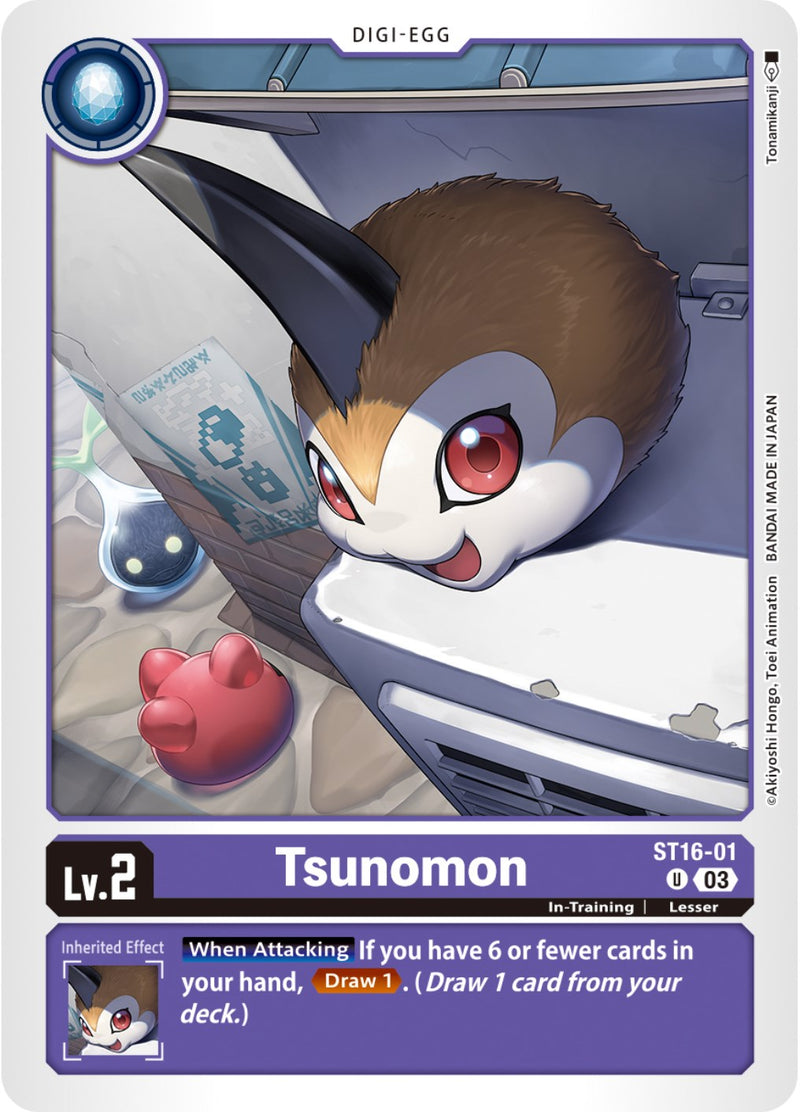 Tsunomon [ST16-01] [Starter Deck: Wolf of Friendship] 