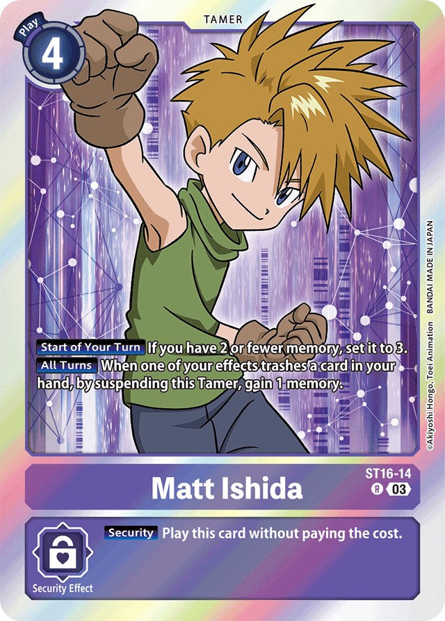 Matt Ishida [ST16-14] [Starter Deck: Wolf of Friendship] 