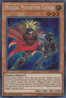 Magical Musketeer Caspar [SPWA-EN016] Secret Rare 