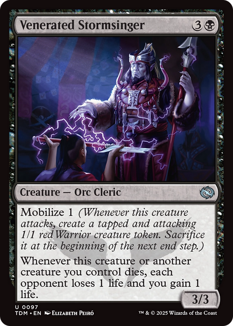 Venerated Stormsinger [Tarkir: Dragonstorm] 
