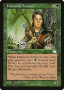 Llanowar Sentinel [Weatherlight] 