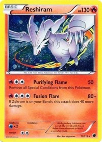 Reshiram (17/116) (Cosmos Holo) [Black &amp; White: Plasma Freeze] 