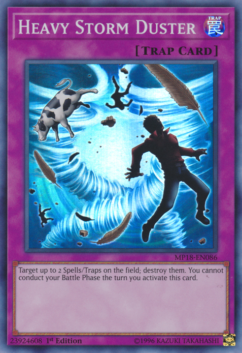 Heavy Storm Duster [MP18-EN086] Super Rare 
