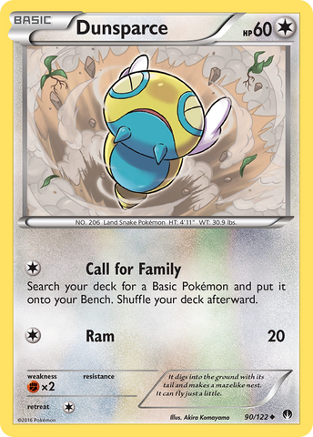 Dunsparce (90/122) [XY:BREAKpoint] 