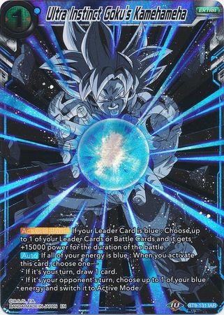 Ultra Instinct Goku's Kamehameha (BT9-131) [Universal Onslaught] 