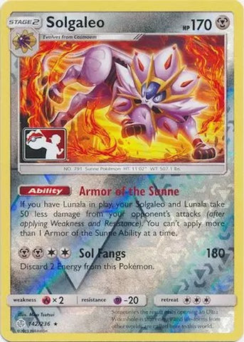 Solgaleo (142/236) [League &amp; Championship Cards] 