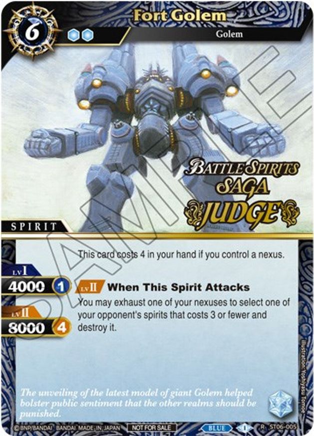 Fort Golem (Judge Pack Vol. 3) (ST06-005) [Launch &amp; Event Promos] 