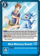 Blue Memory Boost! [P-036] (NYCC 2023 Demo Deck) [Promotional Cards] 