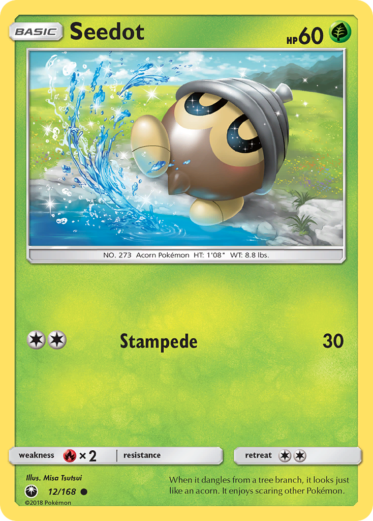 Seedot (12/168) [Sun &amp; Moon: Celestial Storm] 