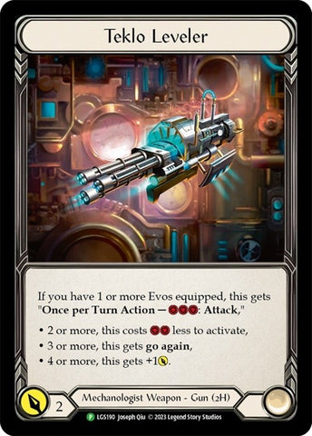 Teklo Leveler [LGS190] (Promo) Cold Foil 