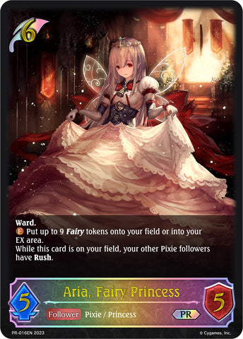 Aria, Fairy Princess (PR-016EN) [Promotional Cards] 