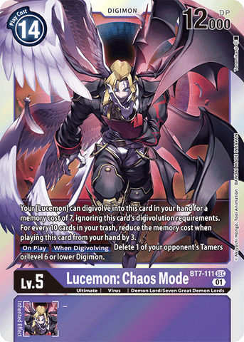 Lucemon: Chaos Mode [BT7-111] [Next Adventure] 